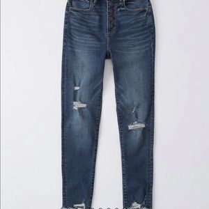 Curve Love Abercrombie High Rise Skinny Jeans